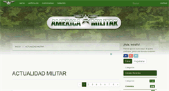 Desktop Screenshot of americamilitar.com